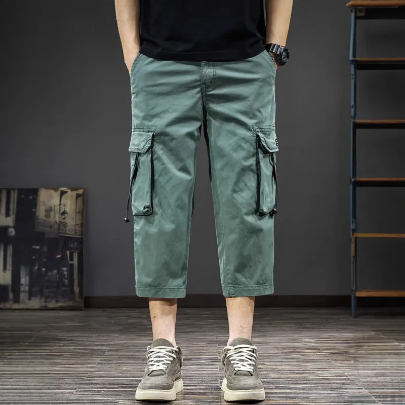 Herren Cargo-Hose mit mehreren praktischen Taschen – Bravaro
