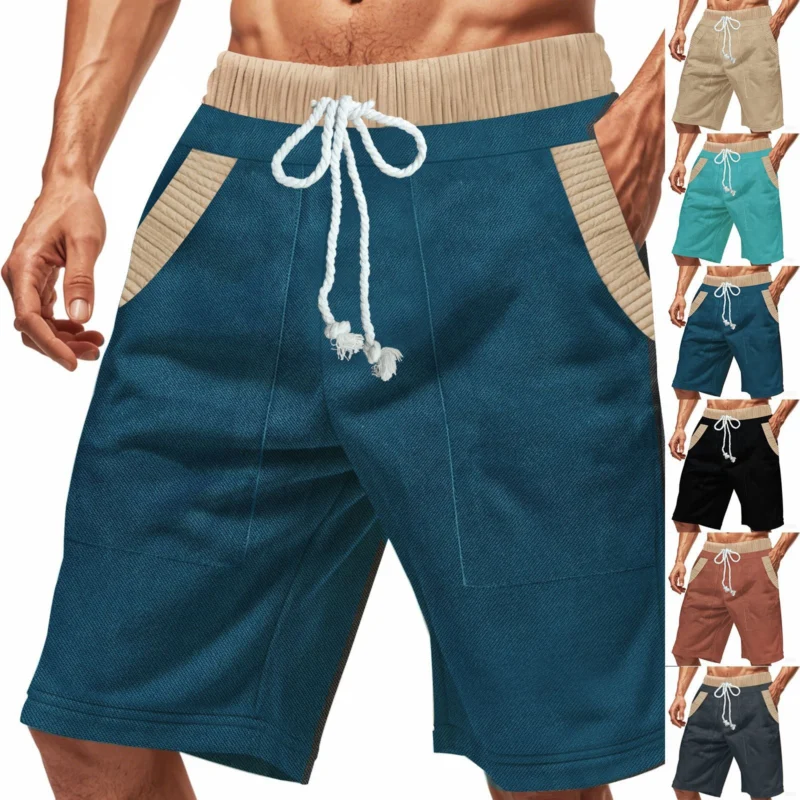 Herren Freizeit-Shorts mit elastischem Bund und praktischen Seitentaschen – Sorevano