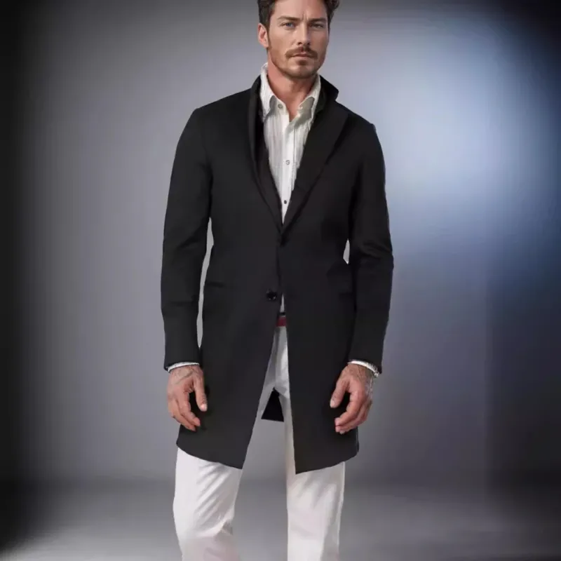Herren Eleganter Wendecape – Montevé