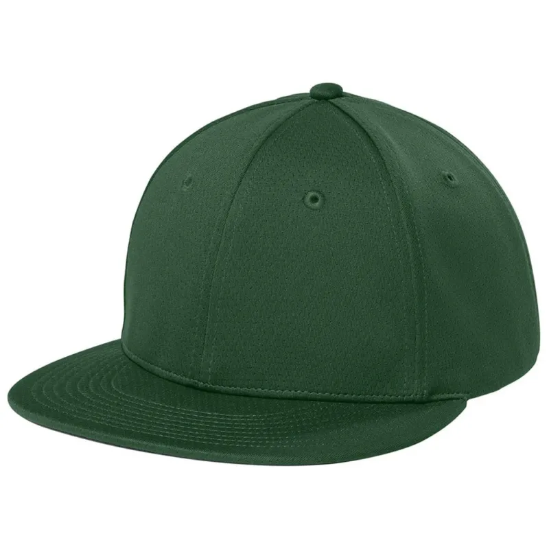 Sport-Tek Forest Green Impact Mesh Stretch-Tek Cap