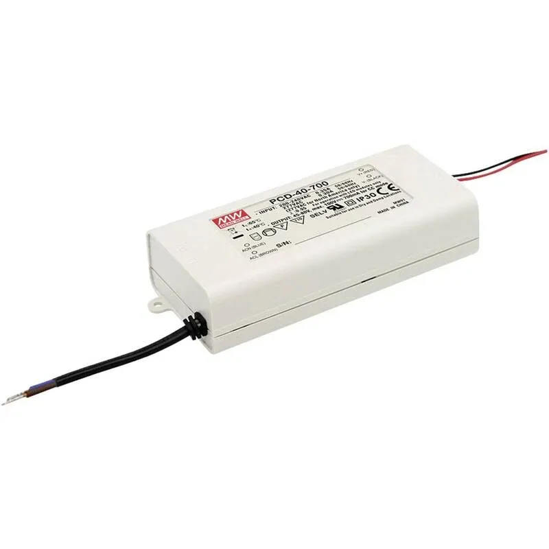 MEAN WELL LED Treiber Netzteil Konstantstrom dimmbar PFC Schutz PCD-40-350B - 4711287458267