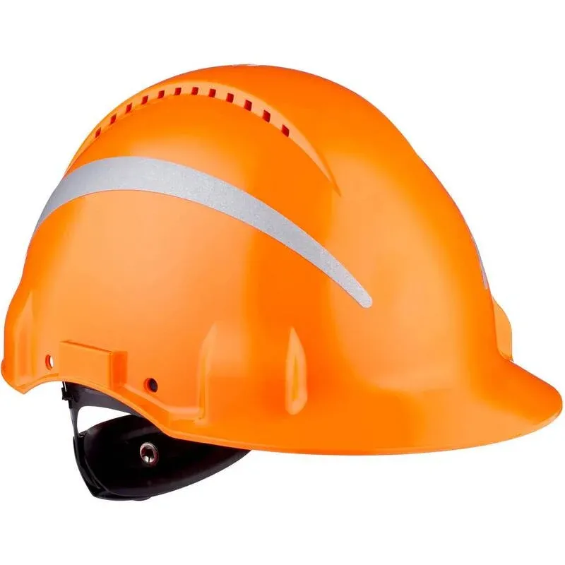 3M Schutzhelm Helm Kopfschutz G3000 Reflex G30NUOR Orange einstellbare Weite - 4054596223646