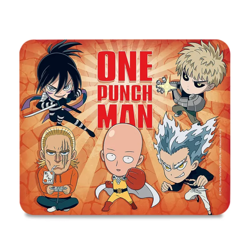 Produktbild One Punch Man - Saitama & Friends Mousepad