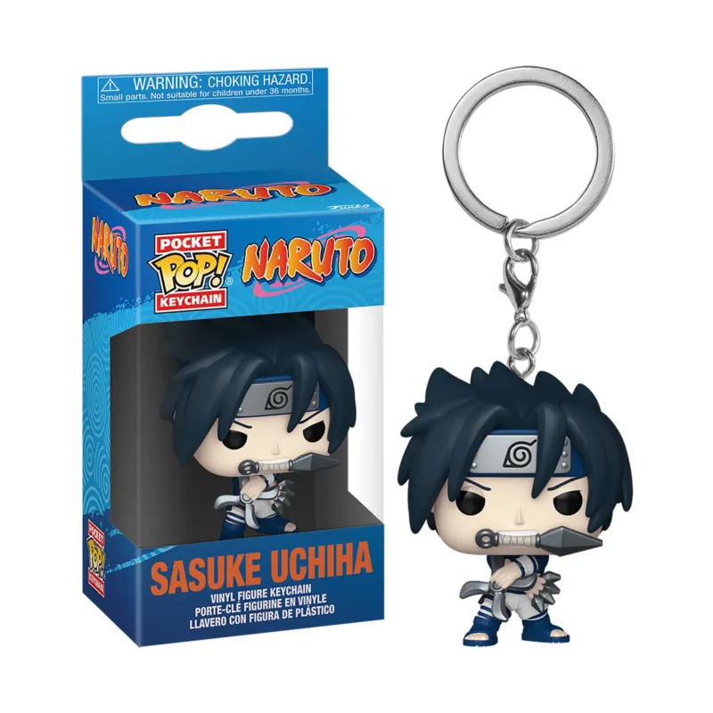 Produktbild Naruto New Classics - Sasuke Funko Pop Schlüsselanhänger