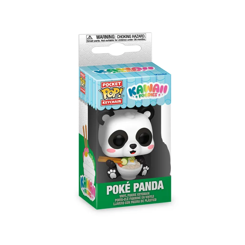 Produktbild Kawaii Foodies - Poke Panda Funko Pop Schlüsselanhänger